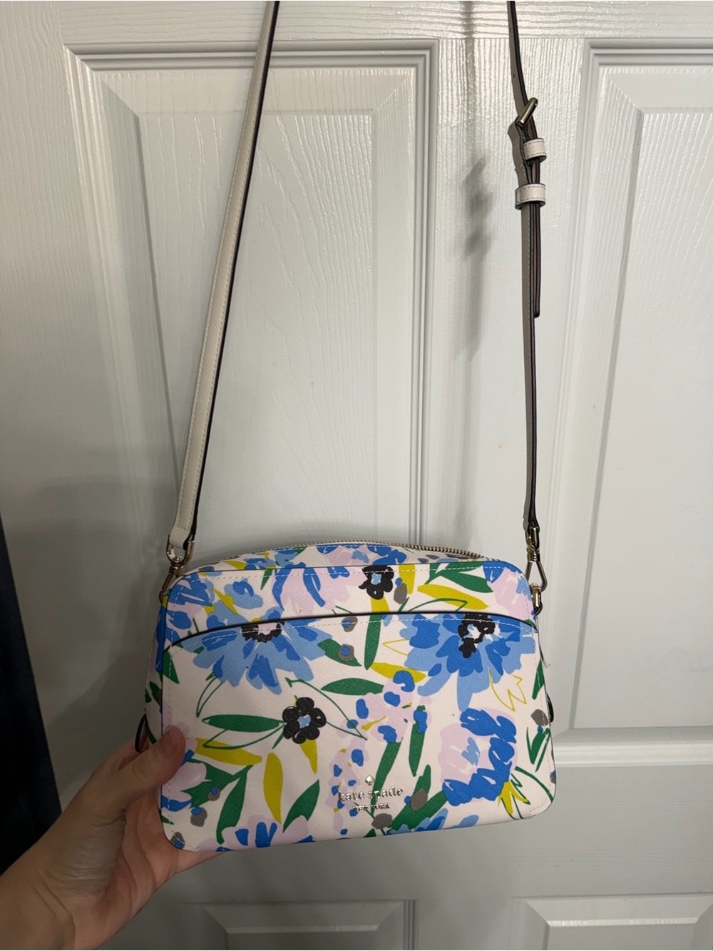 Kate Spade Floral Crossbody Bag in Multicolor